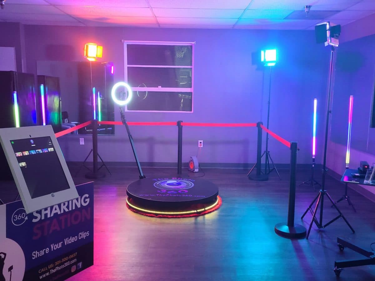 Reliable DC 360 Photo Booth Rental in the DMV Area