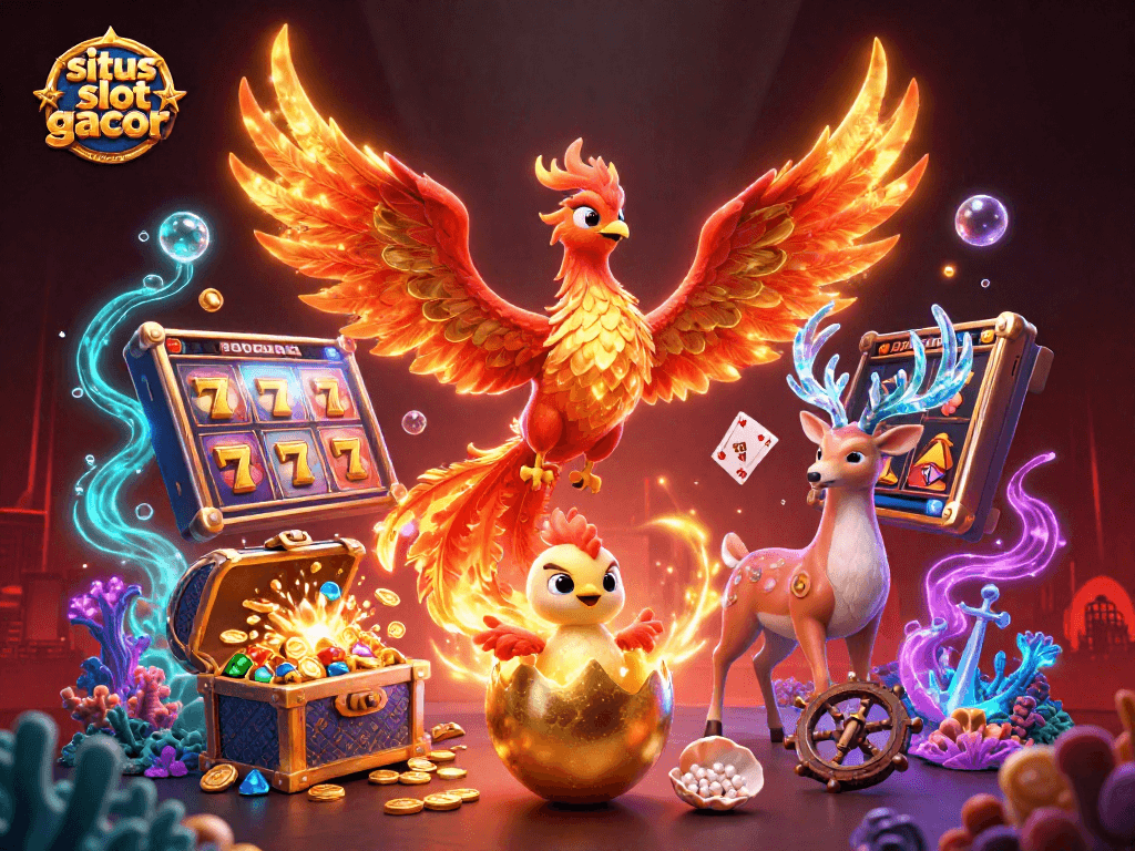 Gali keberuntungan di situs slot gacor terpercaya dengan phoenix berapi dan slot berputar.