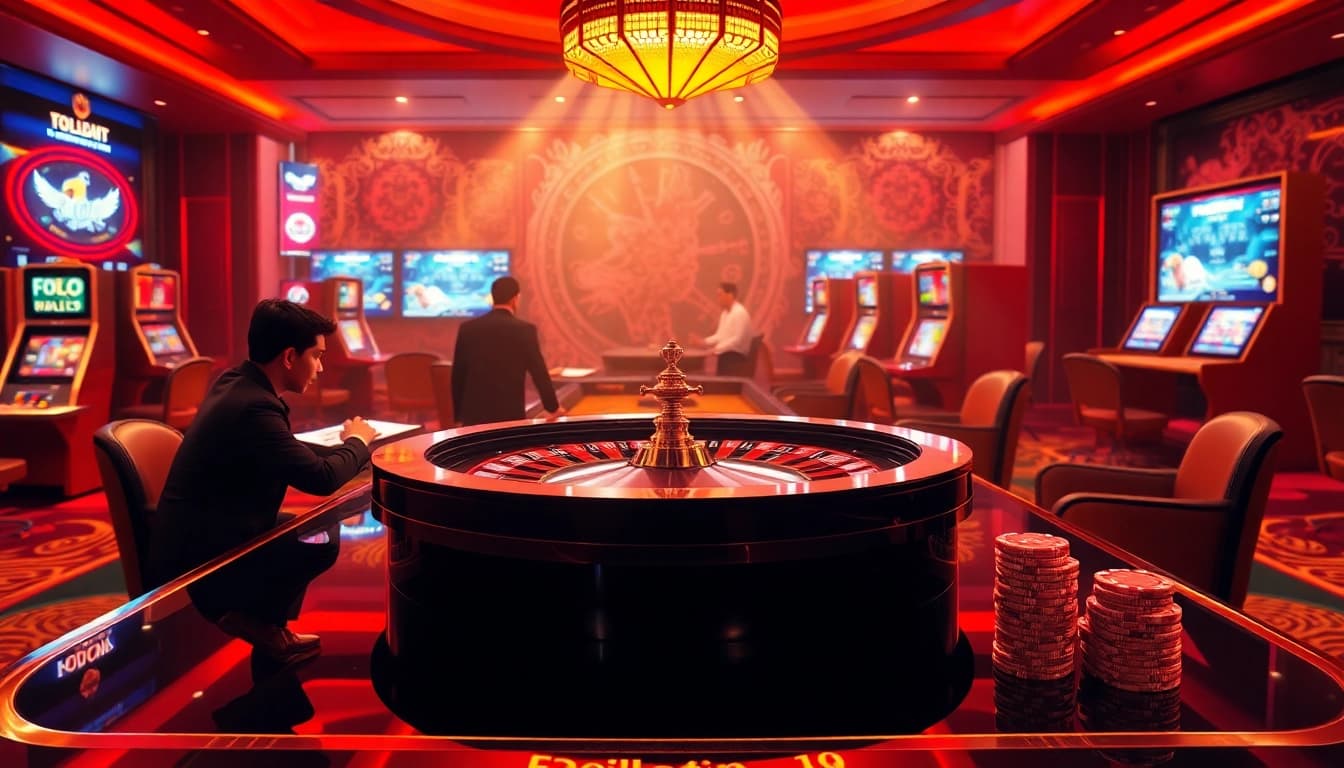 Join the excitement of jeetbuzz bangladesh at a vibrant online gambling casino scene.