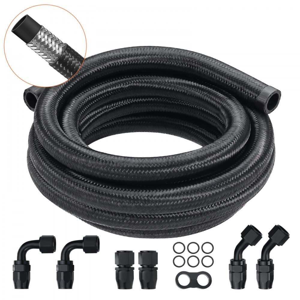 Durable coolant line AN fittings for extreme temperatures