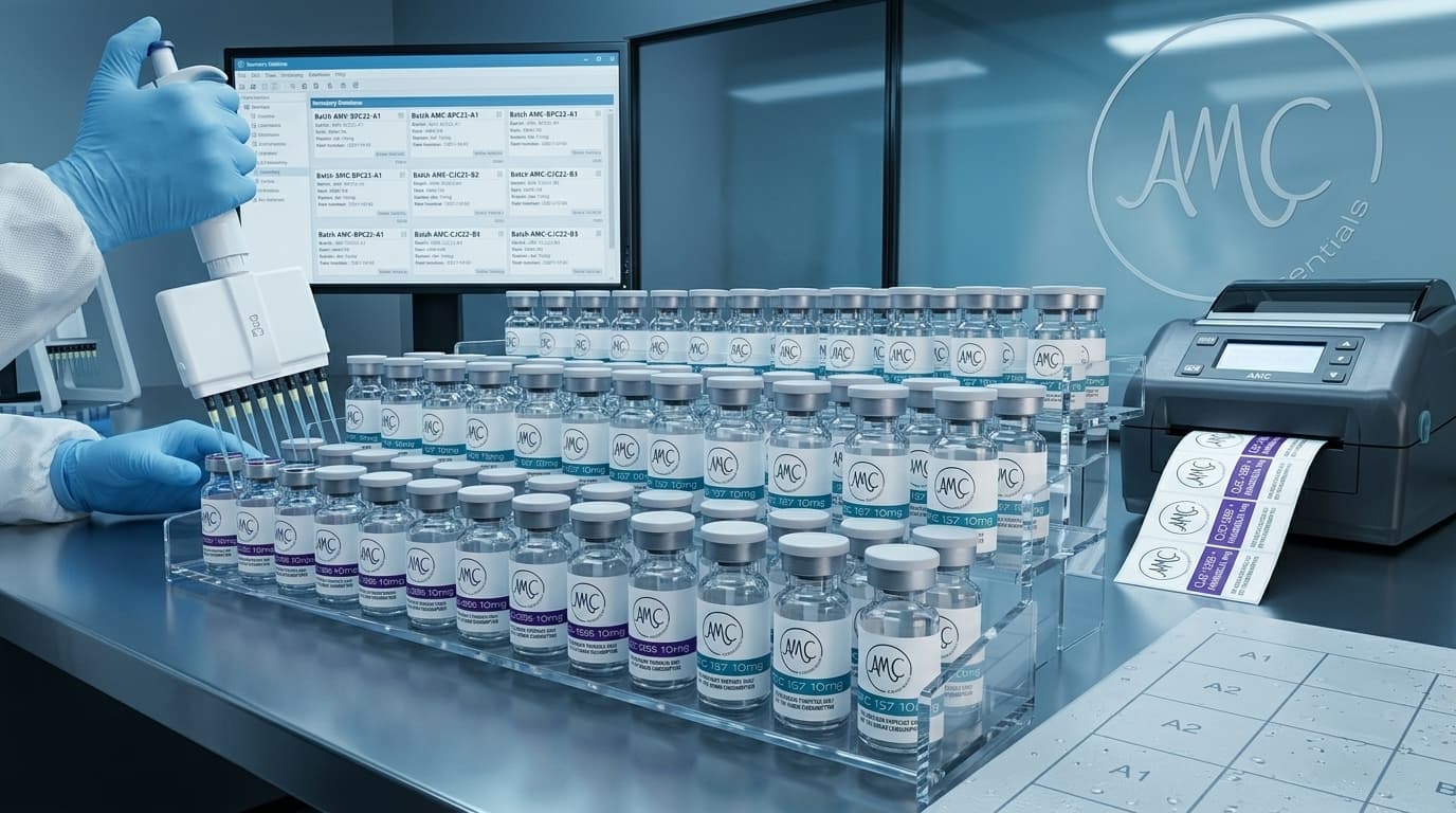 AMC Essentials peptides: Precision and Purity Guaranteed