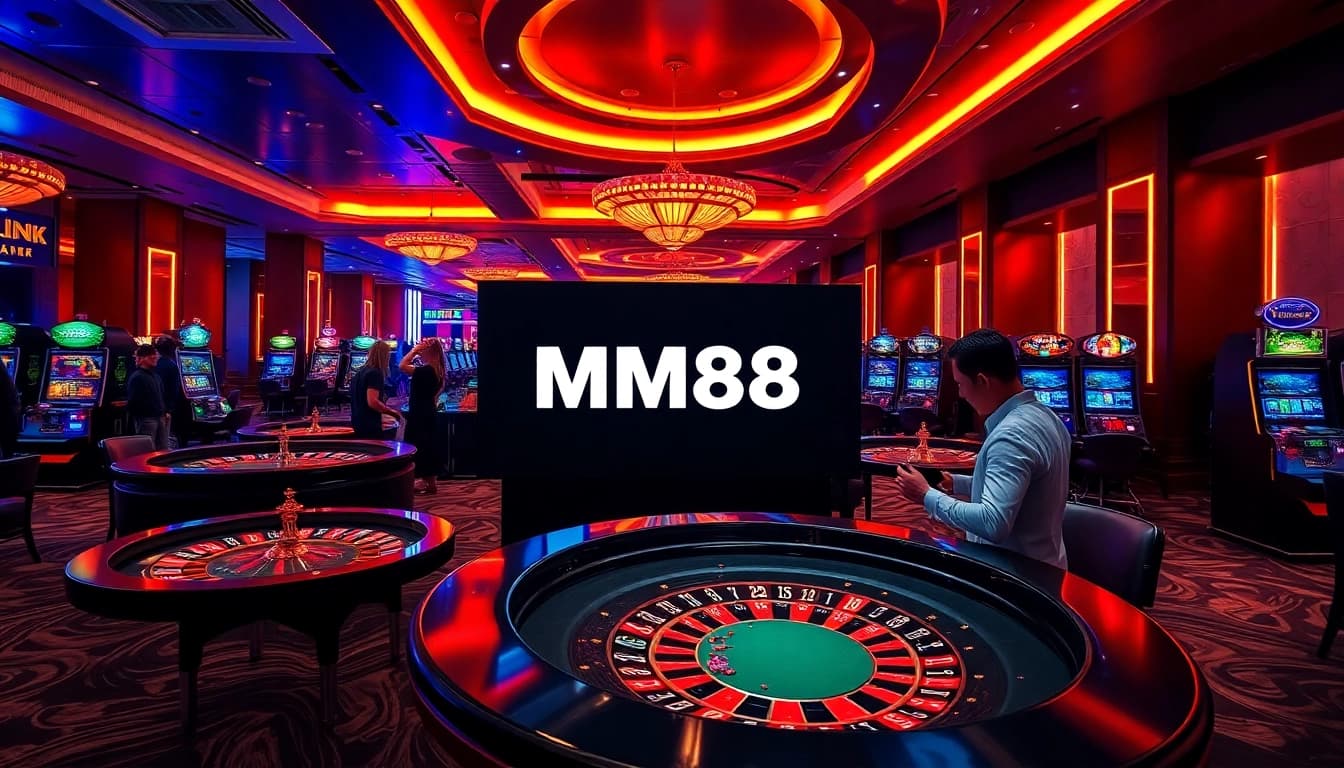 Experience the thrill of gambling with MM88 LINK at vibrant casino tables and exciting games.
