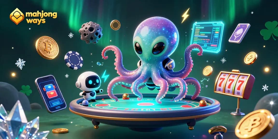 Engage with mahjong ways and enjoy thrilling slot gameplay in an energetic cosmic scene.