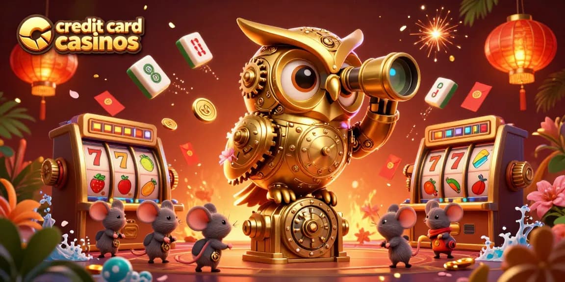 Experience thrilling credit card casinos with vibrant characters and exciting gaming elements.
