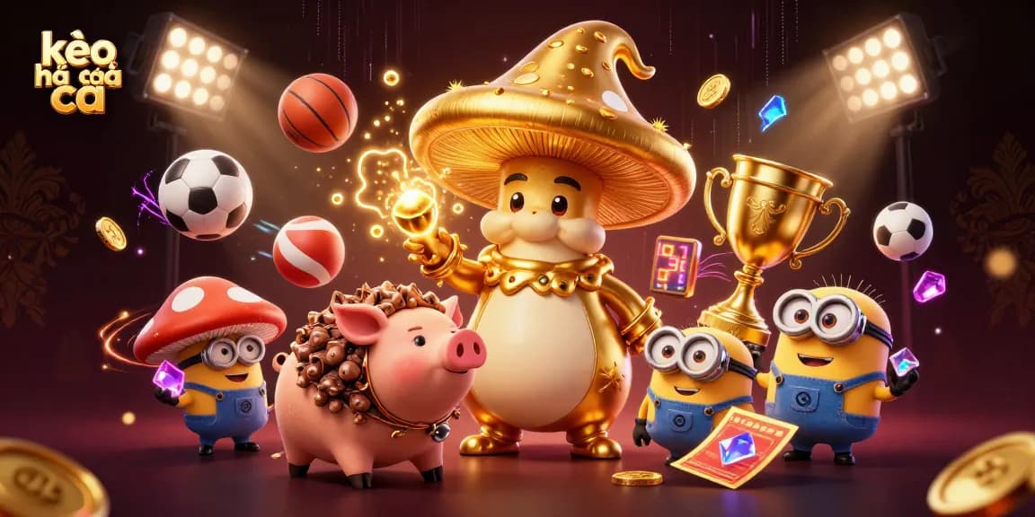 Engage in exciting sports betting with kèo nhà cái while discovering treasure and magical winnings.
