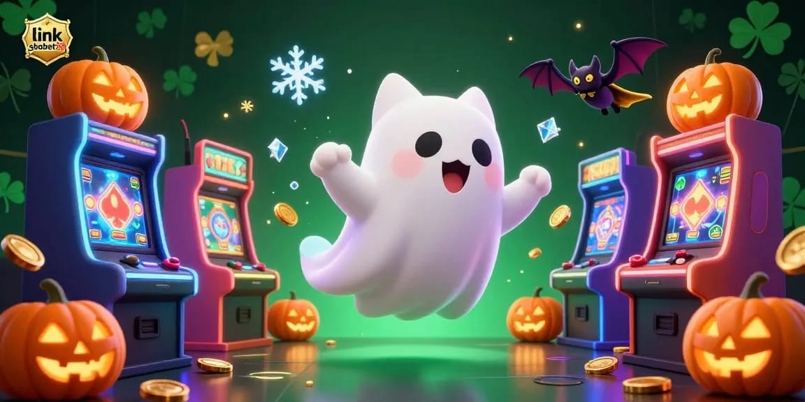 Experience winning excitement with link sbobet88 in a vibrant casino atmosphere filled with fun characters and game elements.