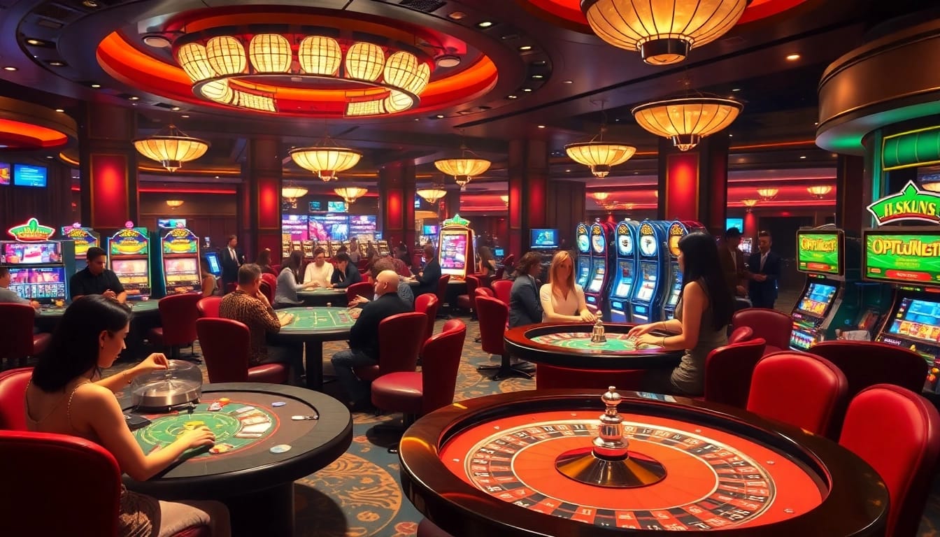 Experience thrilling casino action with bdtk66.one at colorful tables and vibrant players.