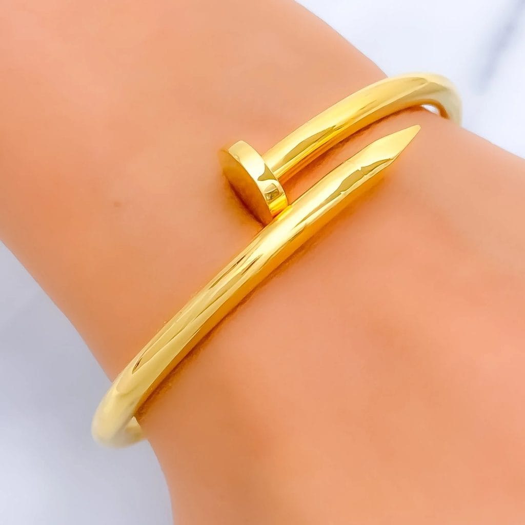 Rose Gold Bracelet by Cervin Blanc | Elegant Diamond Accents