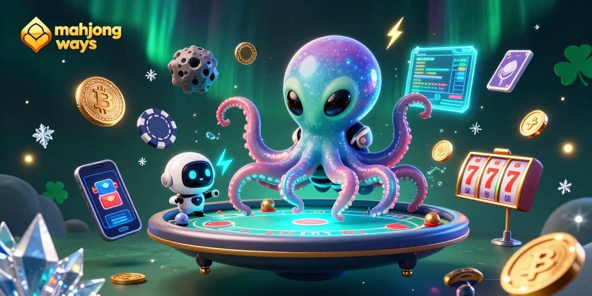Engage with mahjong ways and enjoy thrilling slot gameplay in an energetic cosmic scene.