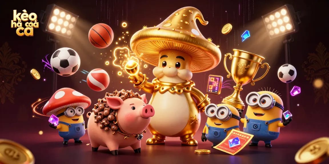 Engage in exciting sports betting with kèo nhà cái while discovering treasure and magical winnings.