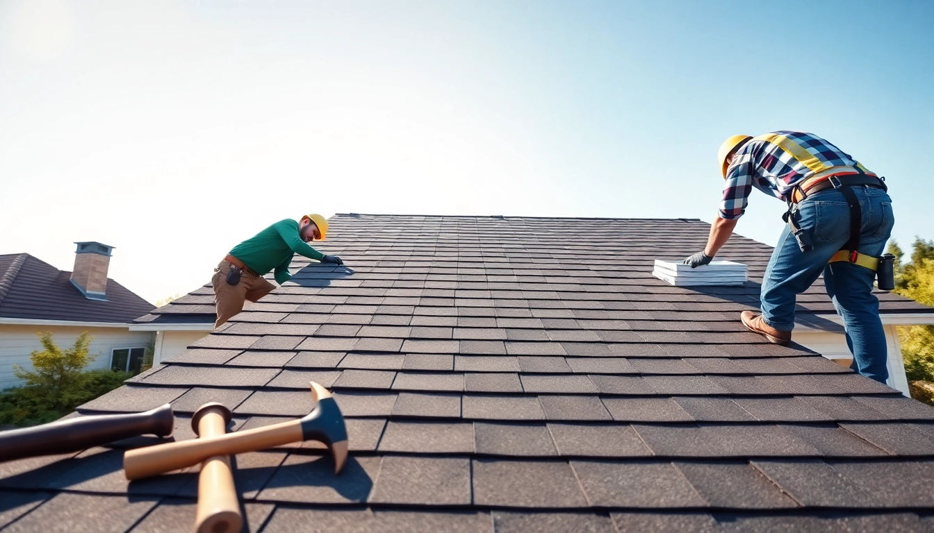 Expertly installing a roof, showcasing Twin Shield Roofing quality and craftsmanship.