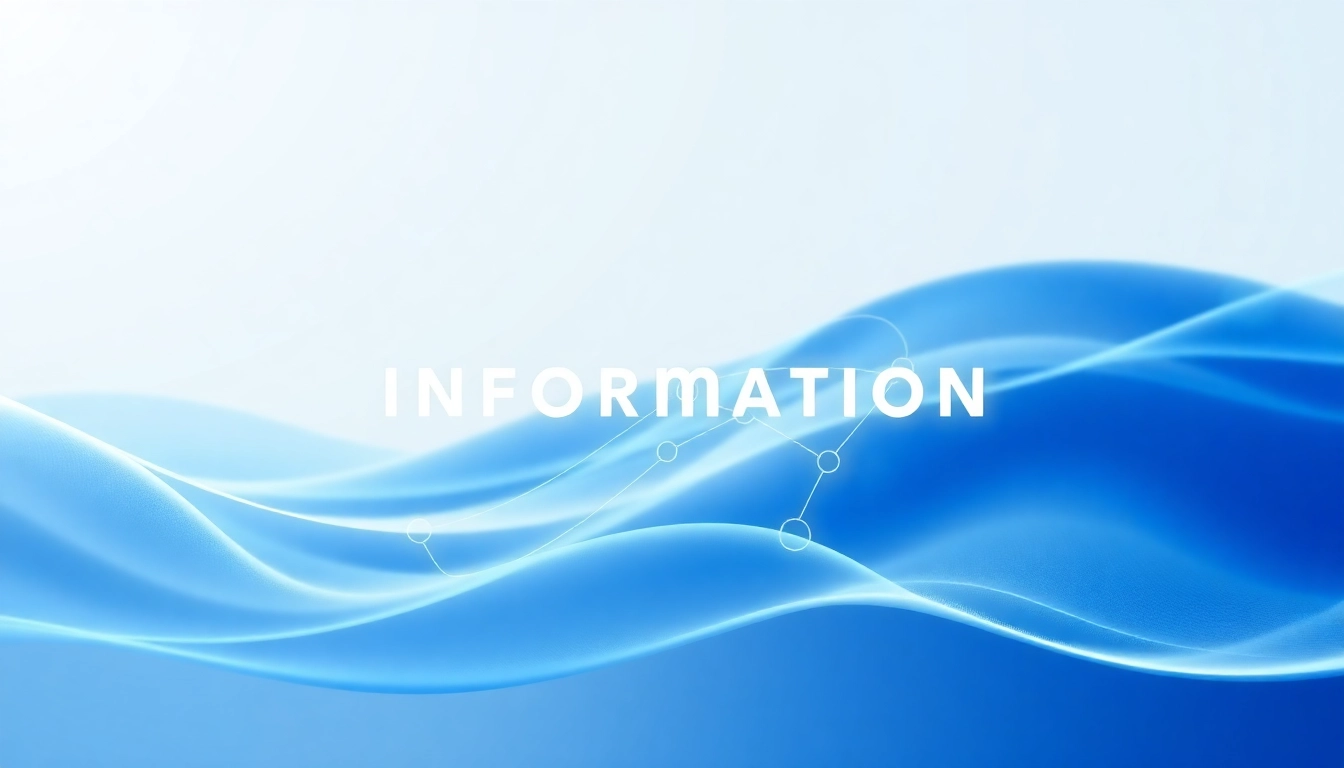 Illustration depicting interconnected data points representing information.