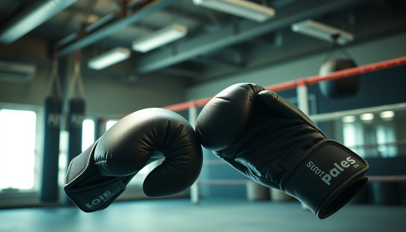 Professionelle MMA gloves mit hochwertiger Verarbeitung im Trainingsumfeld.