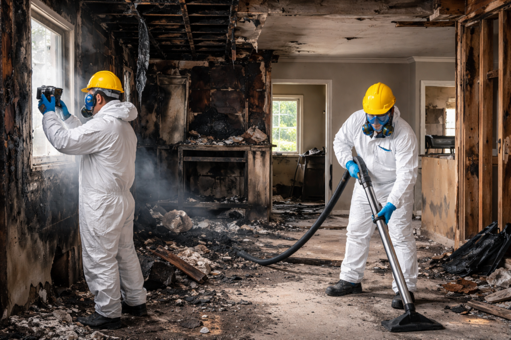 Advanced Cleaning for fire damage restoration barton creek austin tx