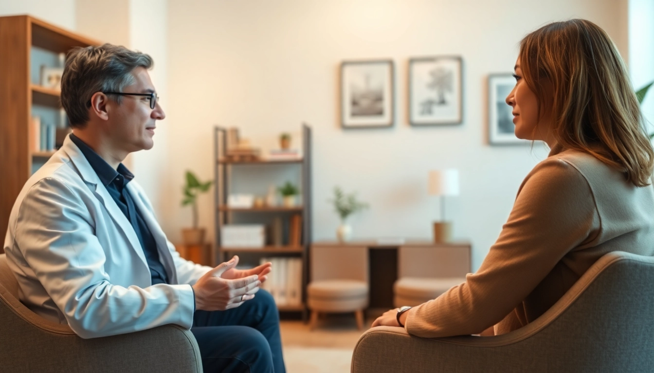 Experience personalized psychiatry care India during a compassionate consultation in a calm environment.