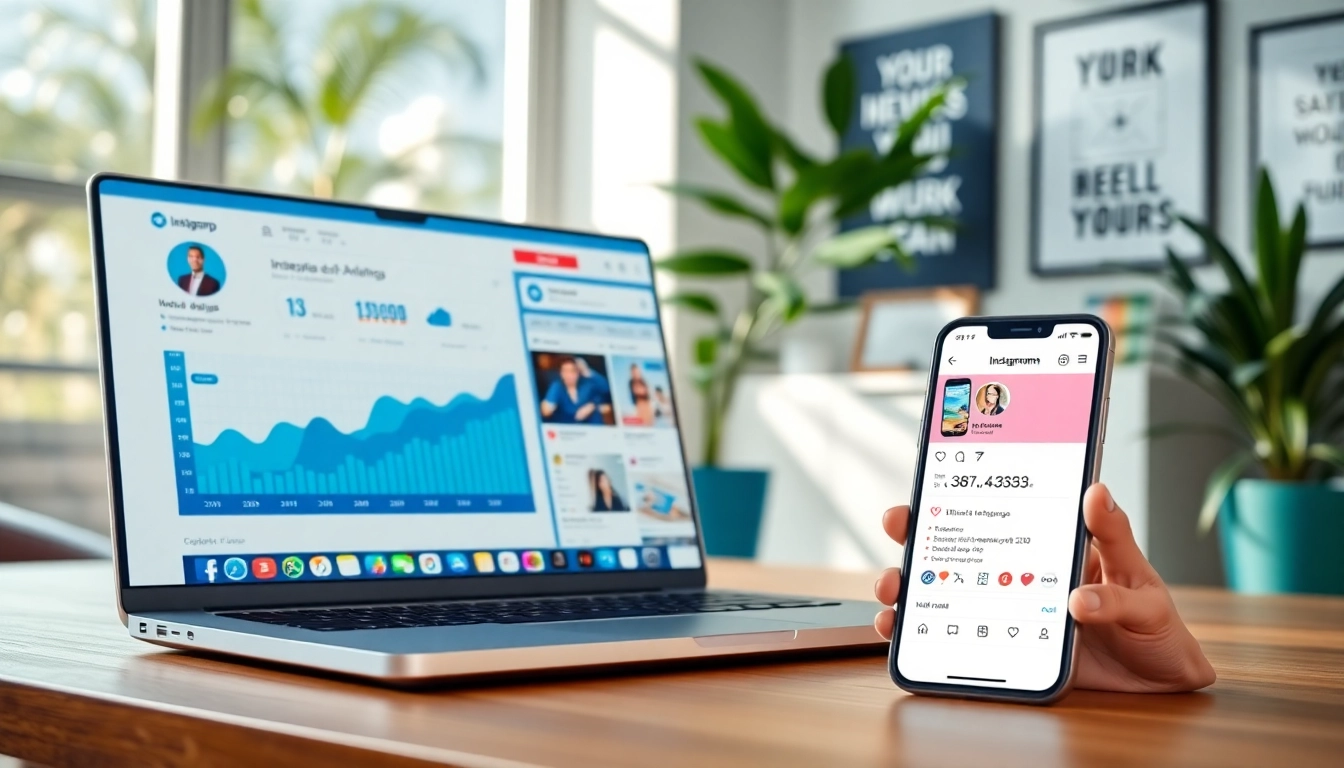 instagram フォロワー 購入を促進するプロフェッショナルなデジタルマーケティングワークスペース