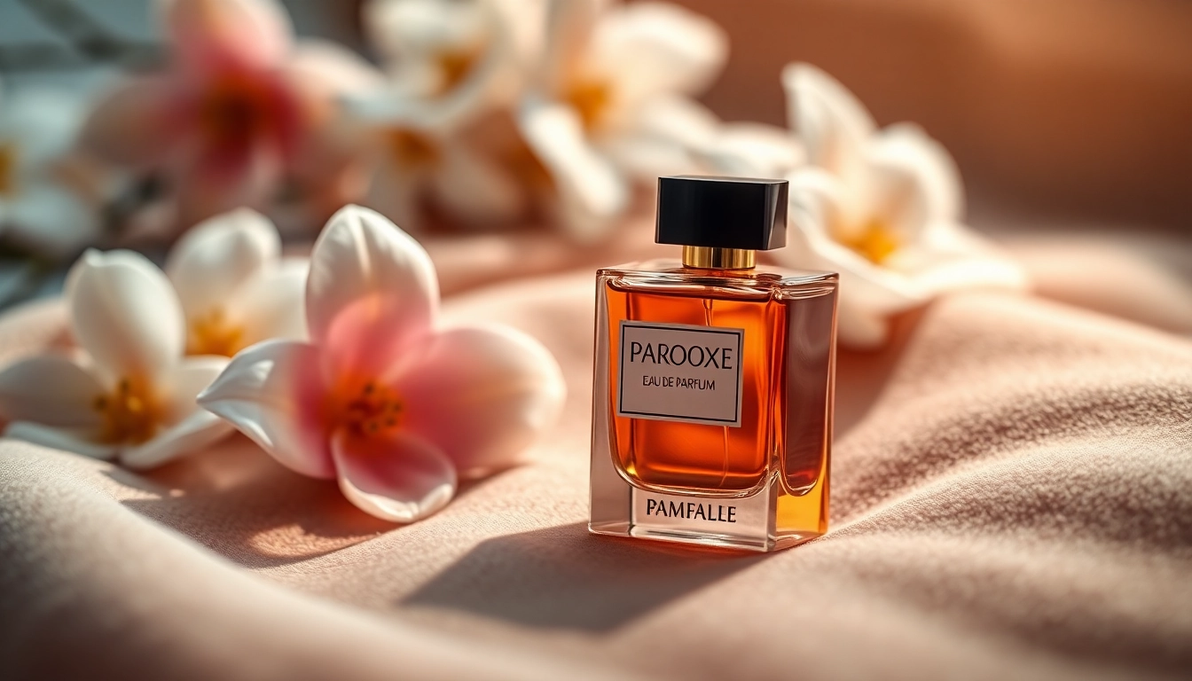 Captivating view of Paradoxe Eau de Parfum bottle showcasing its elegance and floral essence.