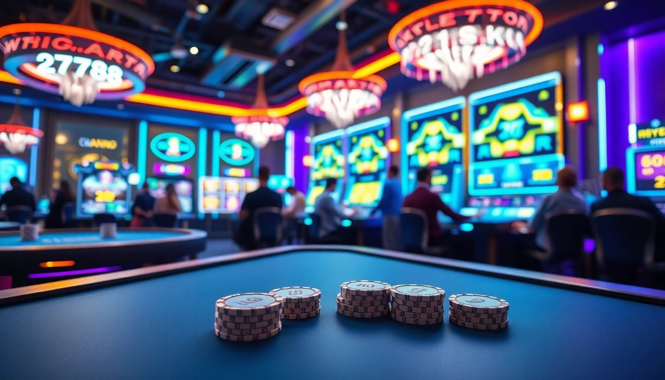 Players enjoying games at a crypto casino, illustrating what is crypto casino in an engaging setting.