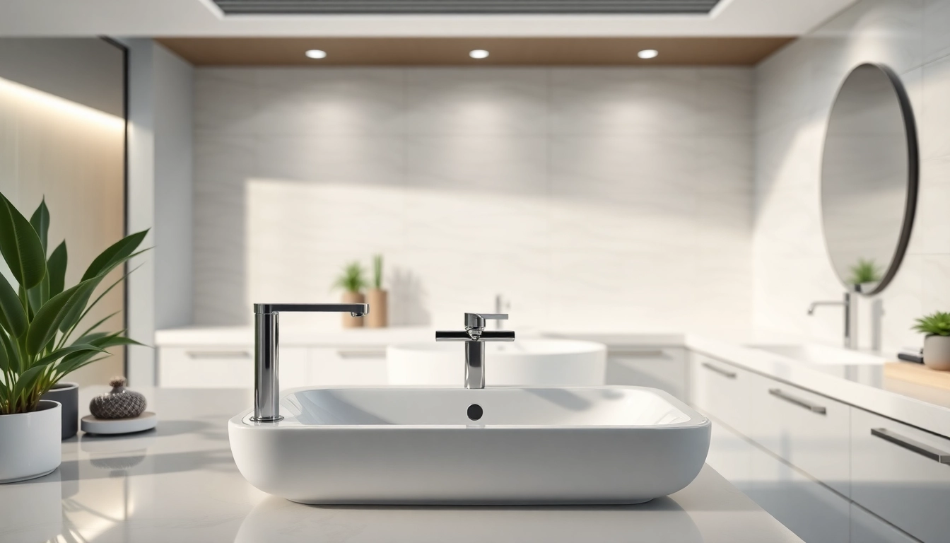 Sonni sanitär GmbH bietet moderne Badlösungen mit stilvoller Sanitärausstattung.