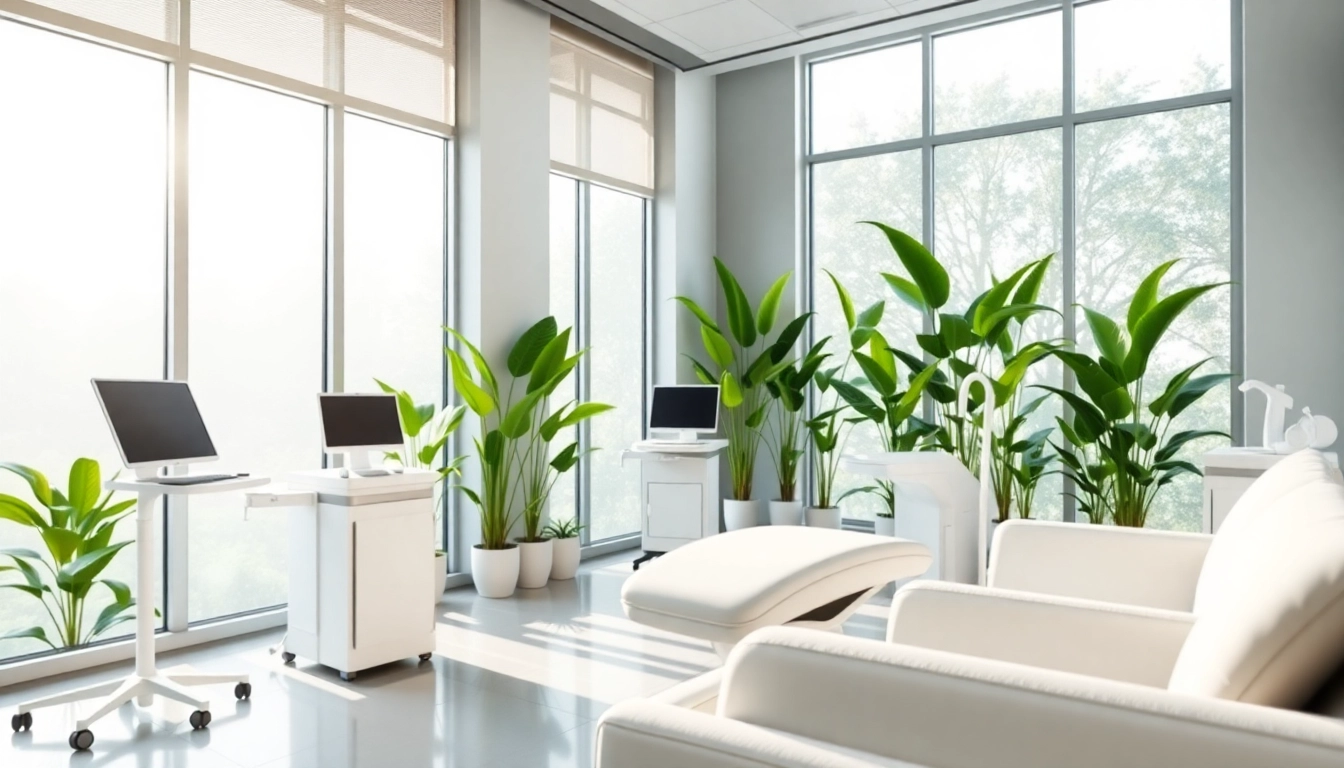 Kirkegaard Aesthetics zeigt eine moderne und einladende Praxis für ästhetische Behandlungen.