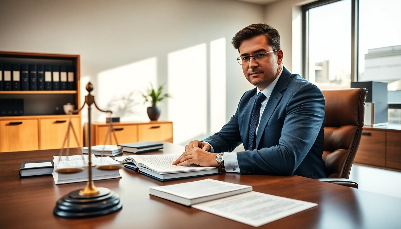 Boca Raton Real Estate Litigation Lawyer analyzing legal documents in a professional office