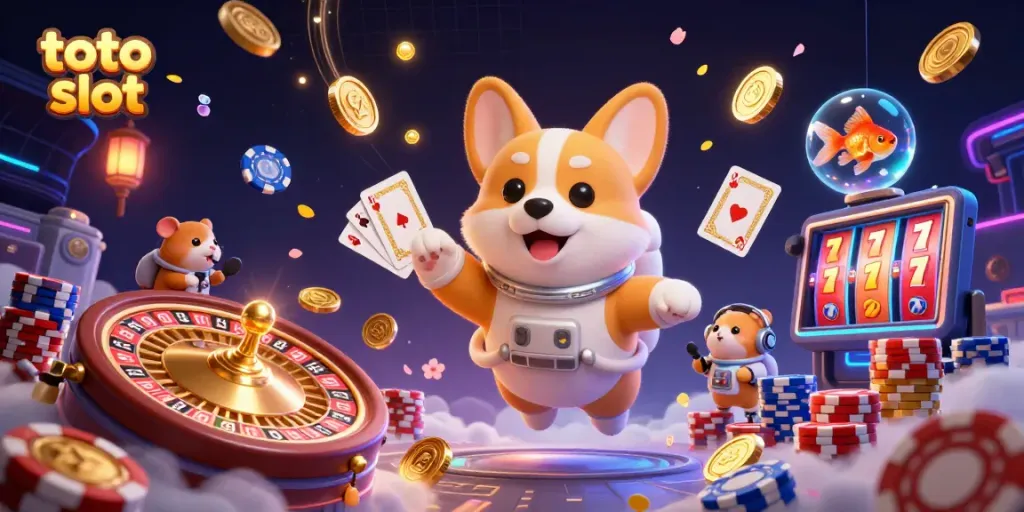 Dapatkan pengalaman kemenangan yang luar biasa di toto slot dengan tampilan luar angkasa yang dramatis dan elemen kasino mengesankan.