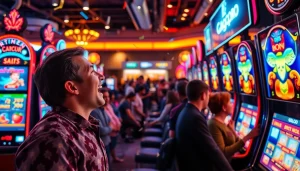 Menghadirkan pengalaman menang hebat slot gacor di kasino dengan suasana meriah.