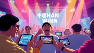 Players enjoying the thrilling experience of tashanwin game platform on their devices.