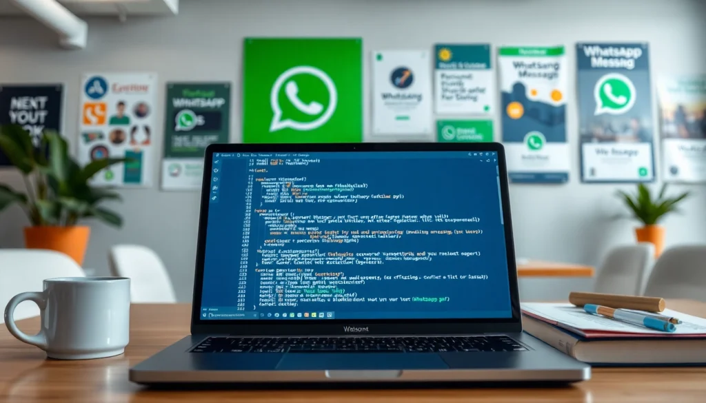 Integrate the whatsapp api effectively in a professional business setting with a developer at work.
