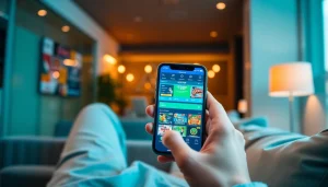 Dynamic smartphone interface of af88.com showcasing online betting options.