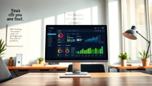 Showcasing an Instagram smm panel interface with vibrant social media metrics.