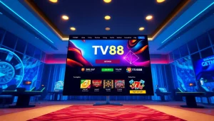 Experience the engaging homepage of TV88, a trusted online casino platform showcasing vibrant gaming options at https://whycazino.com.