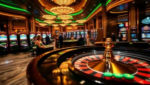 Experience the excitement of XX 88 Casino with players at the roulette table, vibrant chips, and luxurious decor.