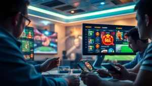 An engaging online gaming scene with 888new interface showcasing various betting options and promotions.