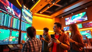 Engaging players in a vibrant sportsbook experience at Nhà Cái RR88 with dynamic sports graphics.