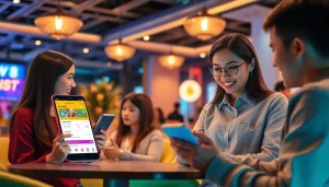 MV 88 app users engaging in seamless USDT transactions in a modern environment.