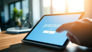 Masukkan kredensial untuk jentoto login dengan tampilan modern dan elegan.