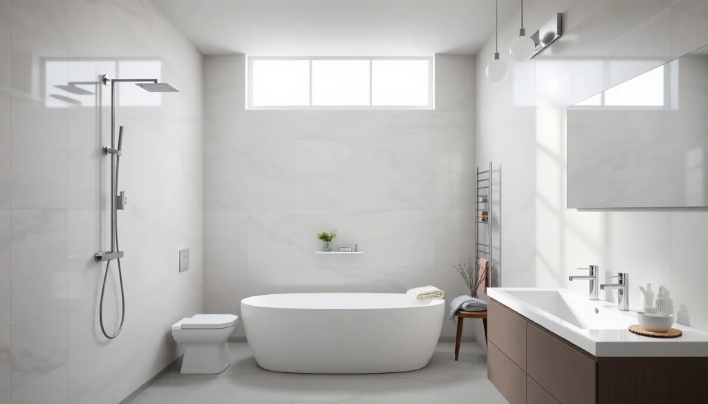 Entdecken Sie sonni sanitär Badezimmerlösungen mit stilvollen Duschen und Heizkörpern.