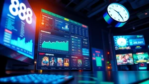 Experience the vibrant interface of 888new, showcasing diverse online gaming options.