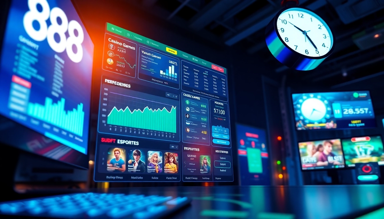 Experience the vibrant interface of 888new, showcasing diverse online gaming options.