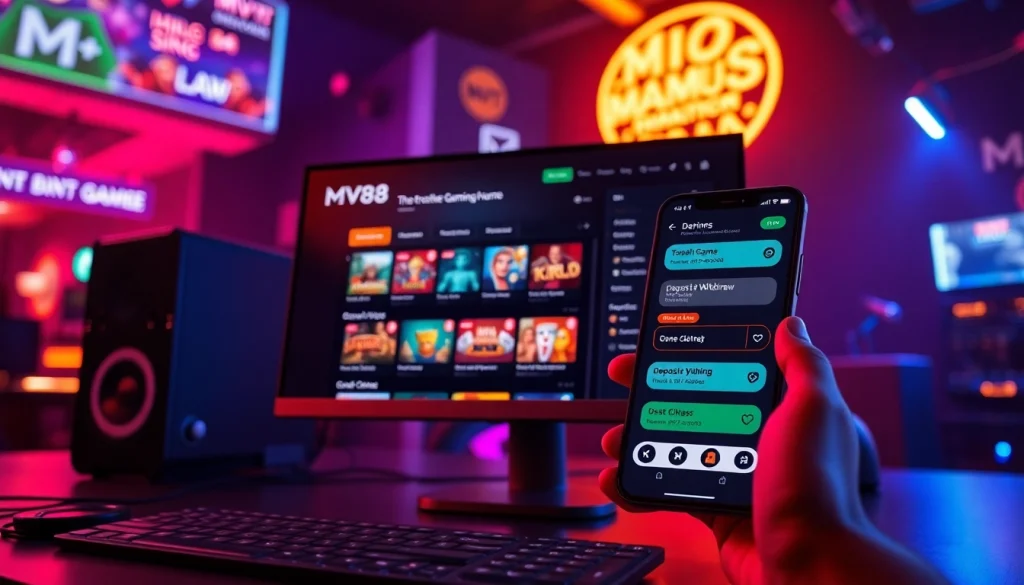 Experience MV 88's trusted online gaming platform featuring USDT transactions and live support.