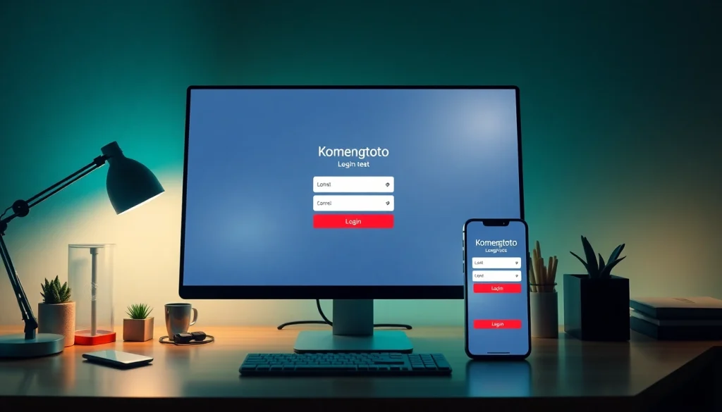Aktifkan komengtoto login dengan antarmuka yang modern dan profesional untuk pengalaman pengguna yang optimal