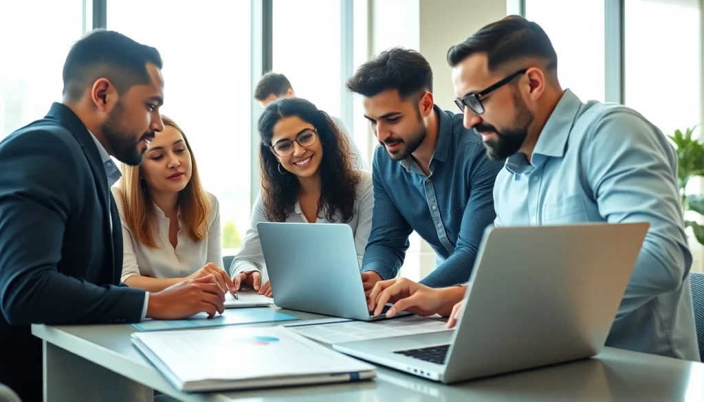 Analyze data insights using https://benchbot.ai in a collaborative workspace with diverse professionals.