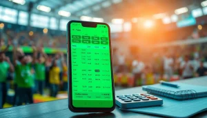 Engaging view of the best sports betting apps in India displaying live betting odds on a smartphone.