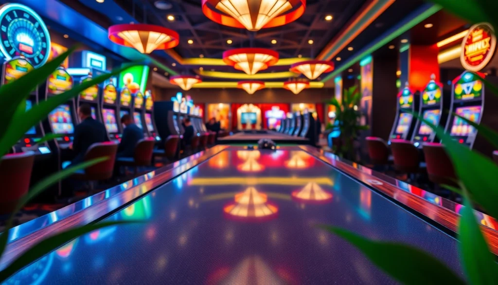 Explore the excitement at the best online casinos for Canada, featuring vibrant gaming environments.