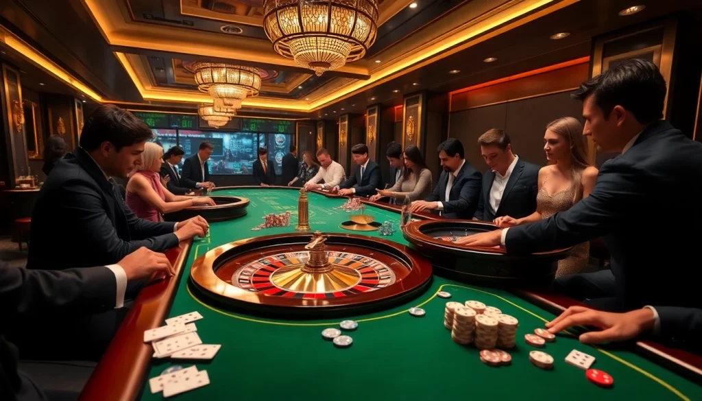 Experience thrilling gameplay at rr88.com with professional dealers and elegant casino tables.