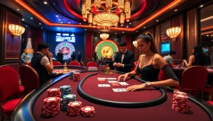 Experience the excitement of MM88 Tokyo with dynamic gameplay at a luxurious casino.