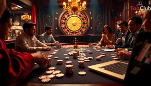 Experience the thrill of winning on https://topclub.site/ with an exhilarating casino poker scene.