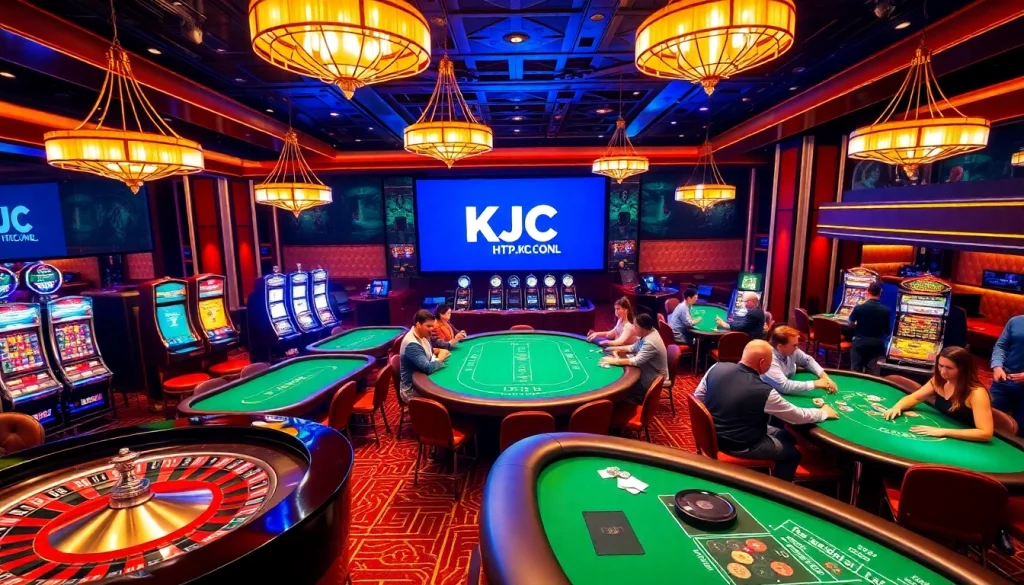 Experience the thrill of gambling at https://kjc.onl/ with exciting games and vibrant casino visuals.