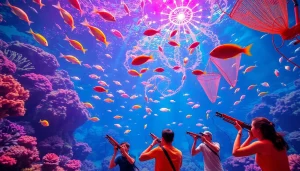 Experience the excitement of bắn cá đổi thưởng with dynamic underwater gaming visuals.